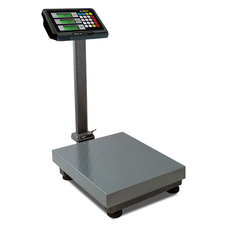 Báscula plegable de plataforma de 100 kilos Rhino Bapca-100