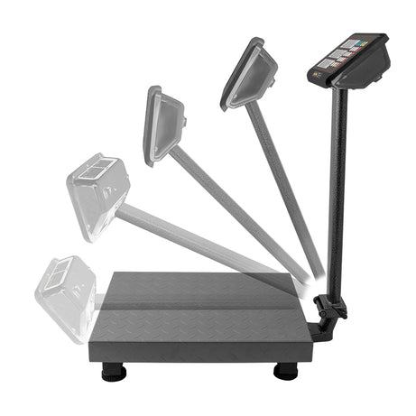 Báscula plegable de plataforma de 200 kilos Rhino Bapca-200