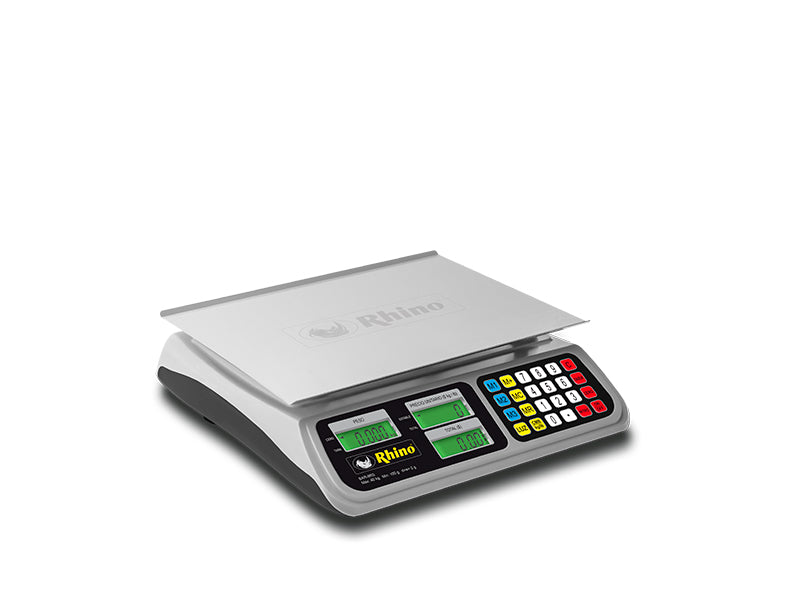 Báscula Electrónica Multifunciones de 40 kilos con Puerto USB Rhino Bar-8RS