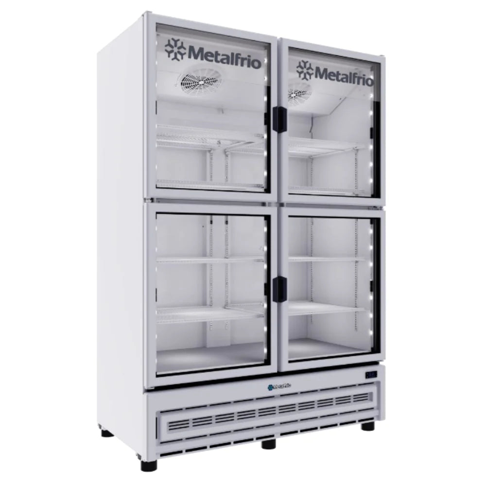 Refrigerador vertical de 4 puertas Metalfrio RB-804