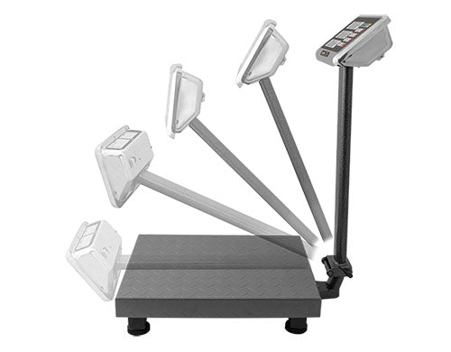 Báscula plegable de plataforma de 500 kilos Rhino Bapca-500